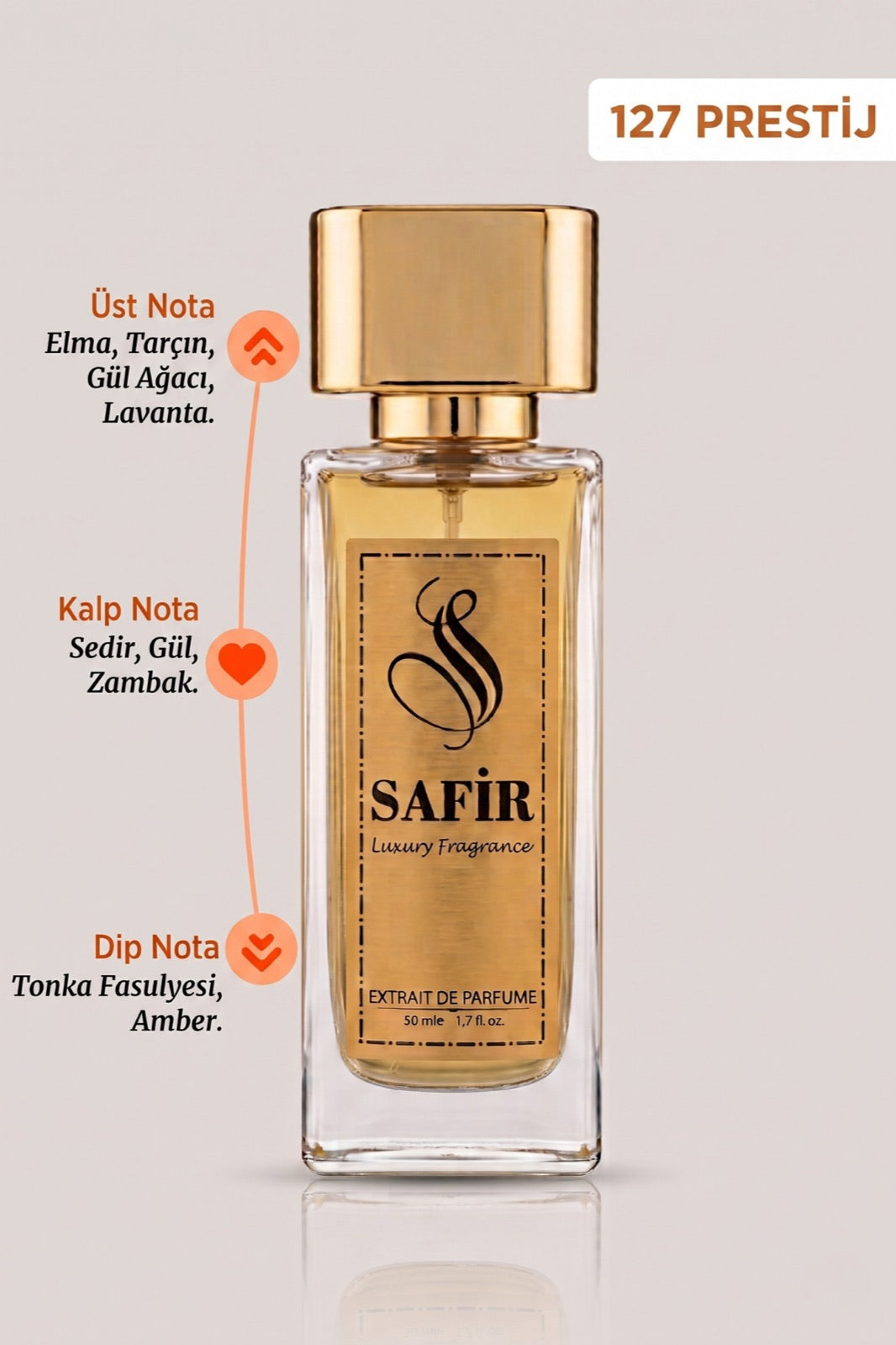 Safir Prestij Extrait de Parfum 50 ml | Alexandria II Muadili Erkek Parfüm