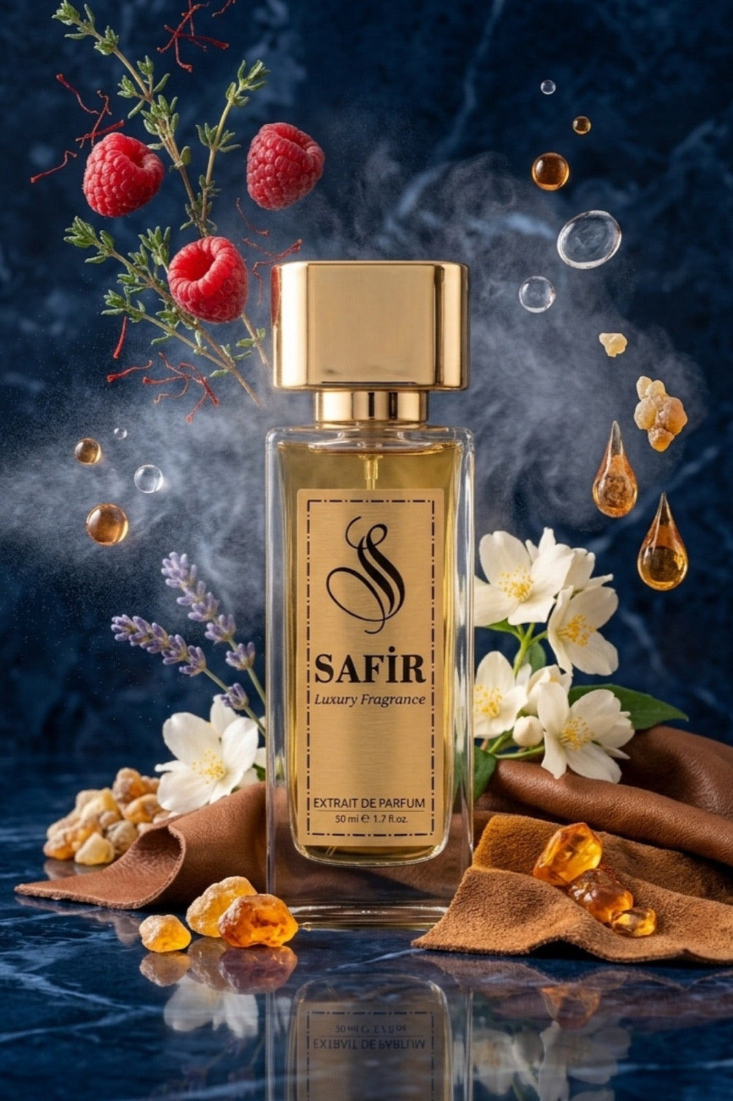 Safir Tuscnt Leat Extrait de Parfum 50 ml | Tuscan Leather Muadili Kadın Erkek Parfüm