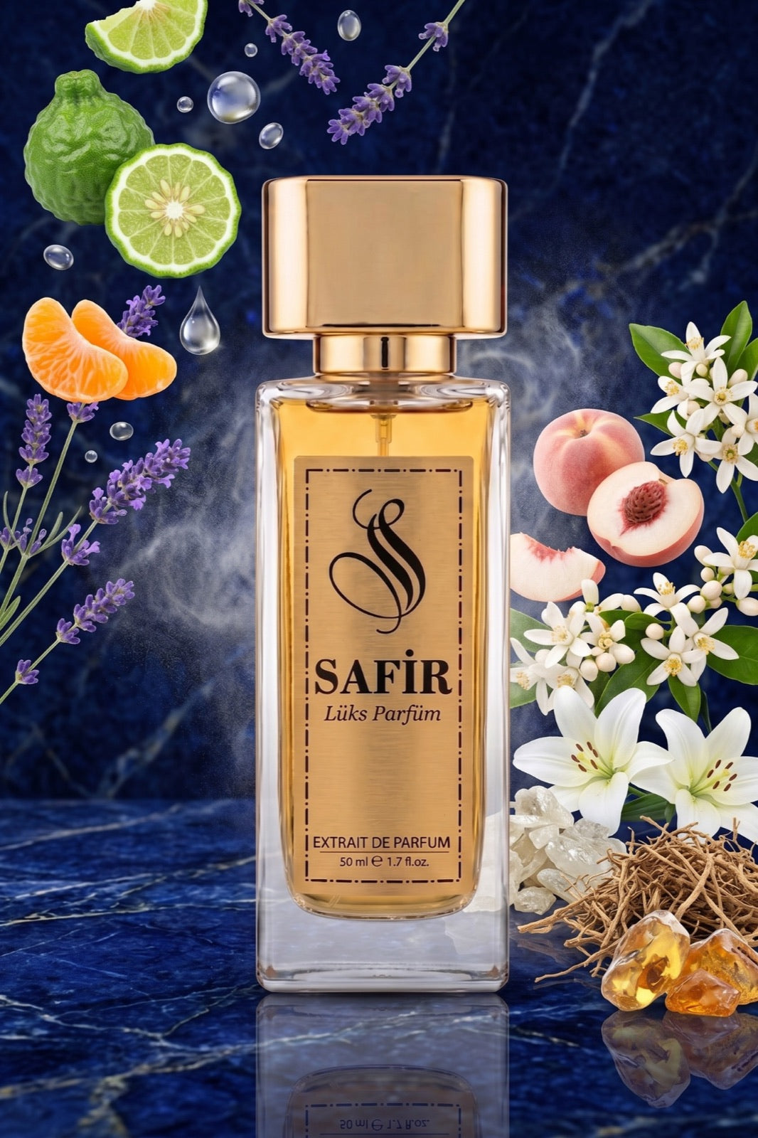 Safir Arya Extrait de Parfum 50 ml | Valaya Muadili Kadın Parfüm