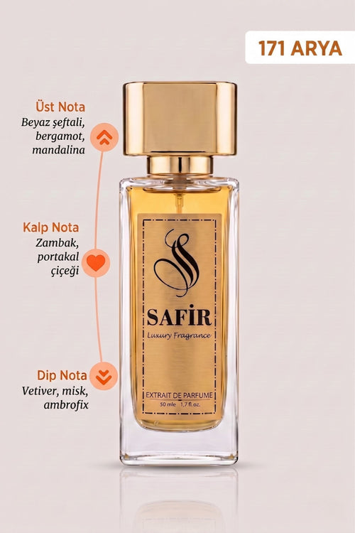 Safir Arya Extrait de Parfum 50 ml | Valaya Muadili Kadın Parfüm