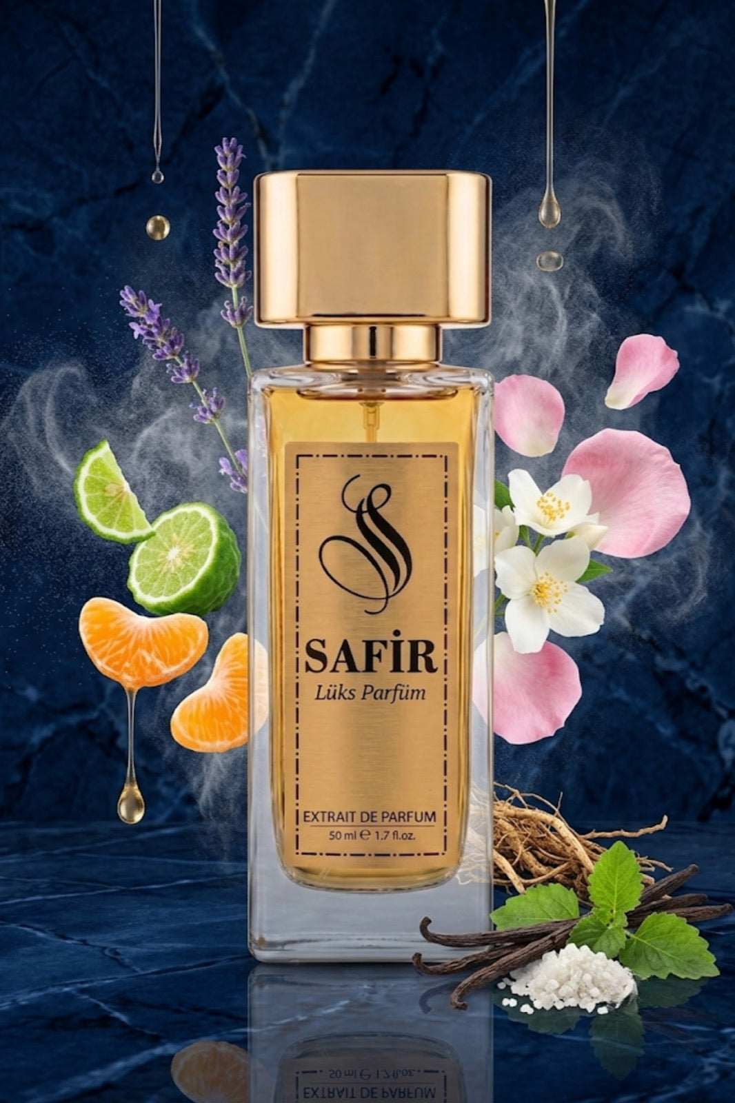 Safir Matmazel Extrait de Parfum 50 ml | Coco Mademoiselle Muadili Kadın Parfüm