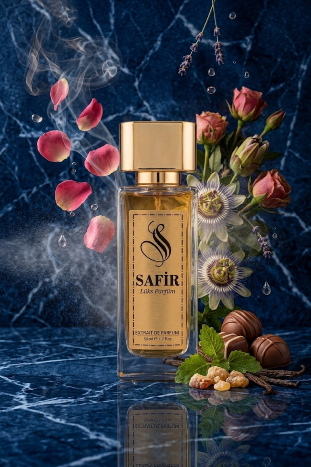 Safir L'Nuit Tresor Extrait de Parfum 50 ml | La Nuit Trésor Muadili Kadın Parfüm