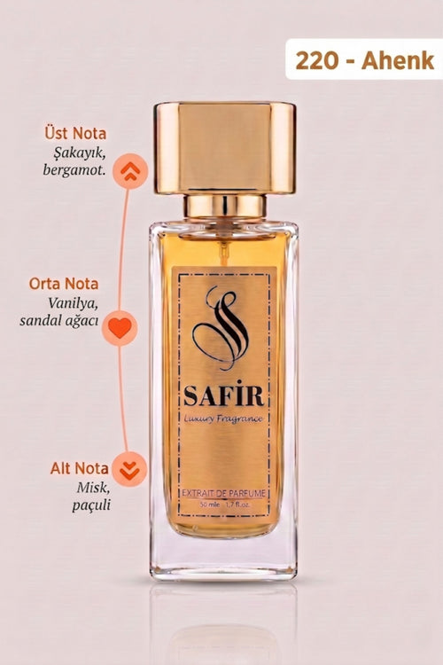 Safir Ahenk Extrait de Parfum 50 ml | Zara Femme Muadili Kadın Parfüm