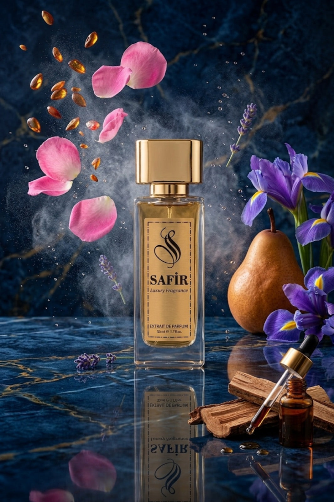 Safir Romantic Extrait de Parfum 50 ml | Irresistible Muadili Kadın Parfüm