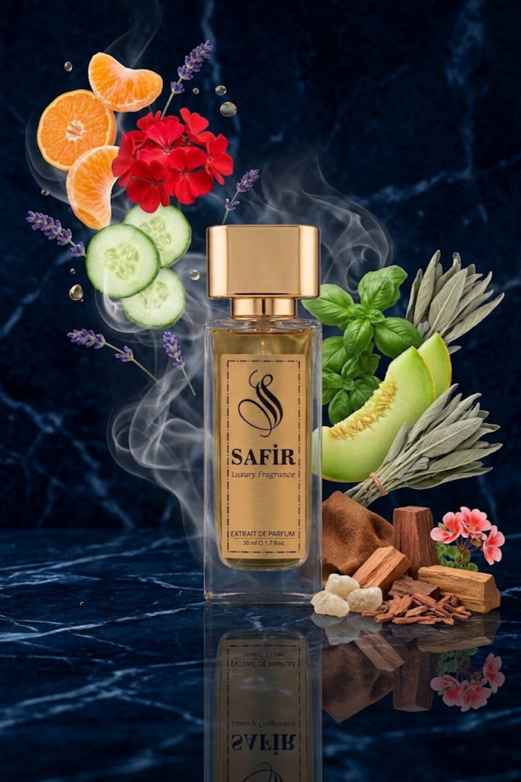 Safir Polo Blu Extrait de Parfum 50 ml | Polo Blue Muadili Erkek Parfüm